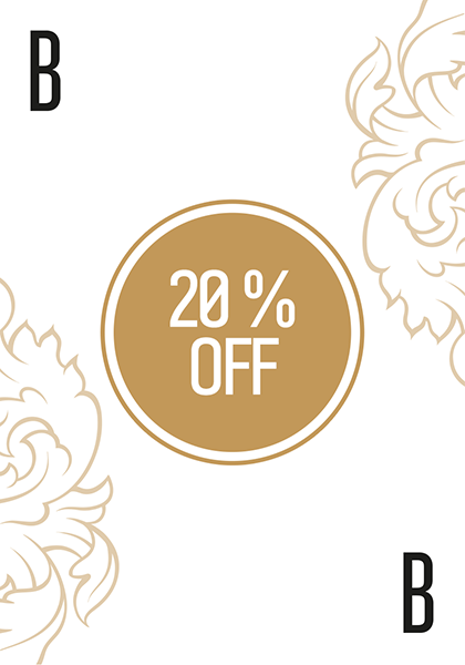 20% Rabatt