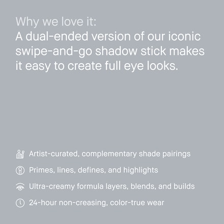Long-Wear Cream Shadow Stick Duo