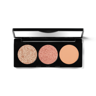 Essential Eye Shadow Trio, Soft Coral, 6g